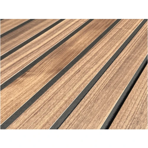Akupanel Walnoot brede lat 260 x 60 cm