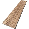 Akupanel Walnoot brede lat 260 x 60 cm