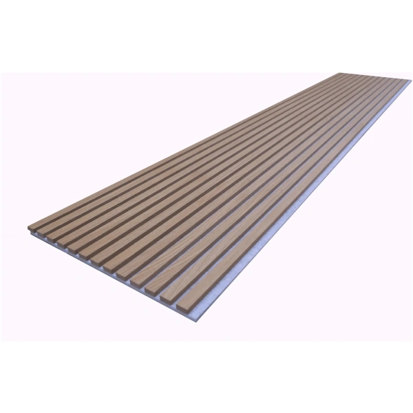Akupanel Naturel Eiken 260 x 52 cm - Grijs Vilt