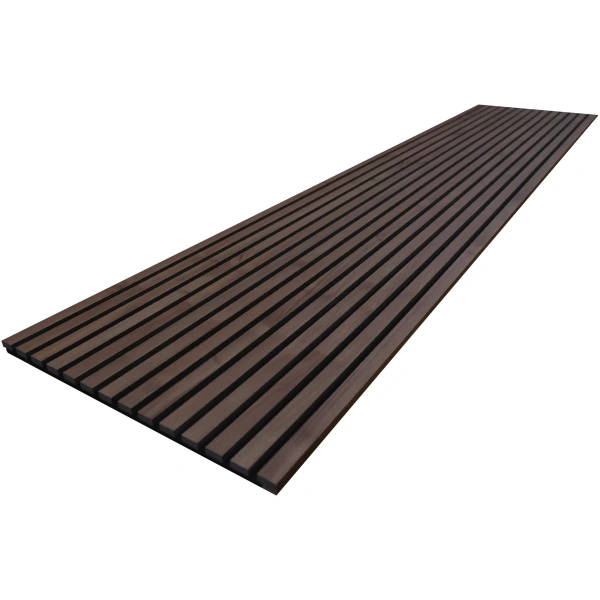 Eindlat Walnoot 3-zijdig fineer 260 cm