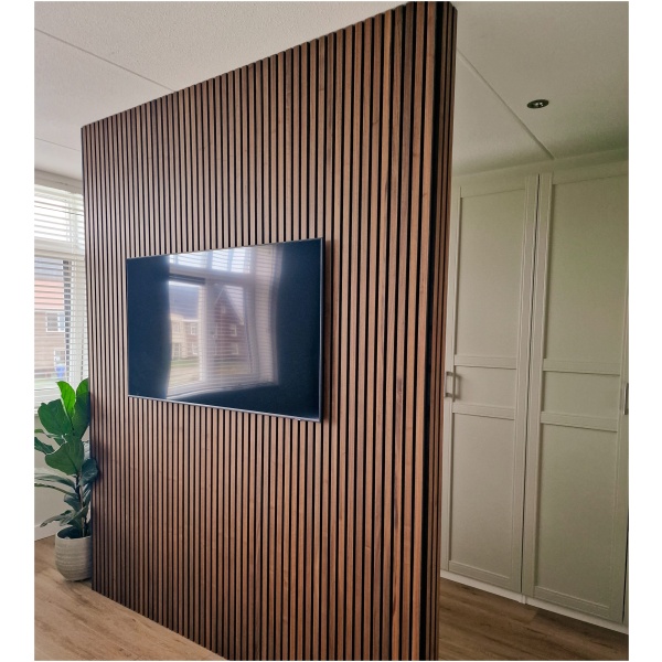 Akupanel XL Walnoot 290 x 52 cm