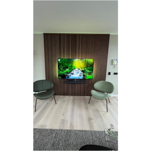 Akupanel XL Walnoot 290 x 52 cm