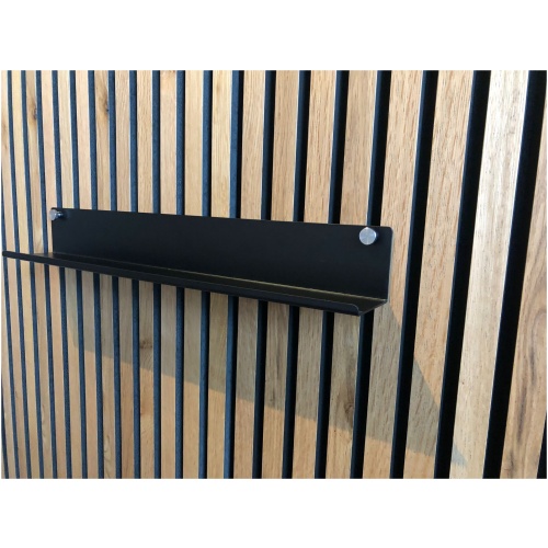 Wandplank Zwart 51,9cm
